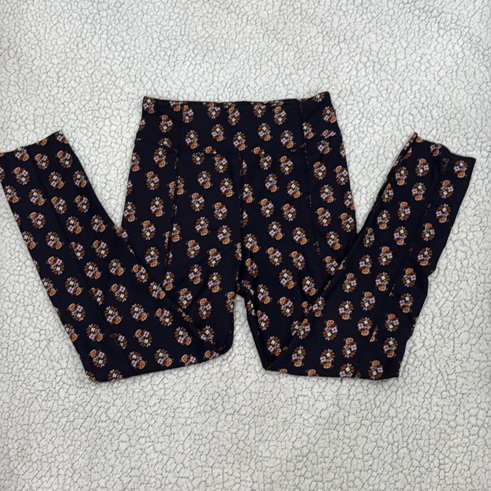 The Upside Rosella Floral Printed High Rise Waist Stretch Leggings Size 6